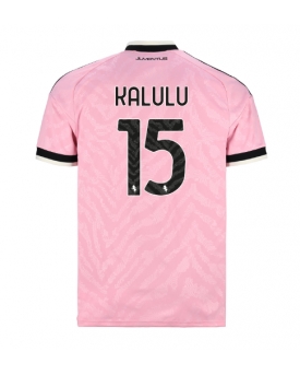 Juventus Pierre Kalulu #15 Maglia Gara Trasferta Repliche 2026-27 Maniche Corte Juventus Pierre Kalulu #15 Maglia Gara Trasferta Repliche 2026-27 Maniche Corte
